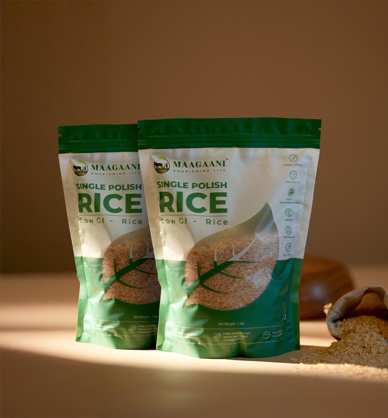 Maagaani single polished rice benefits