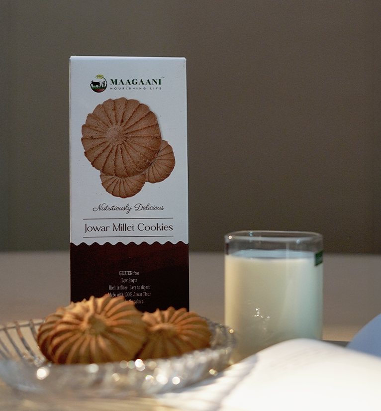 Low GI Jowar Millet Cookies
