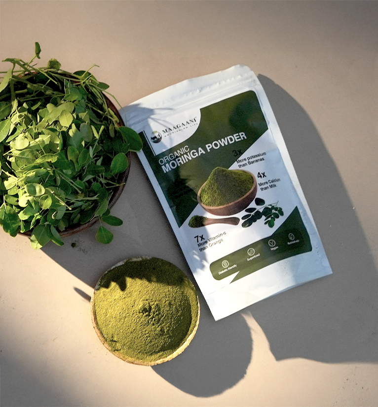 Organic Moringa powder 100 grams