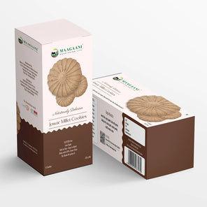 Maagaani Jowar Millet Cookies packaging on a white background