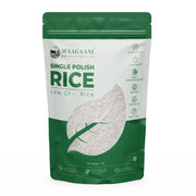 Maagaani Single Polish Rice package on a white background