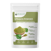 Maagaant spinach powder packaging on a white background