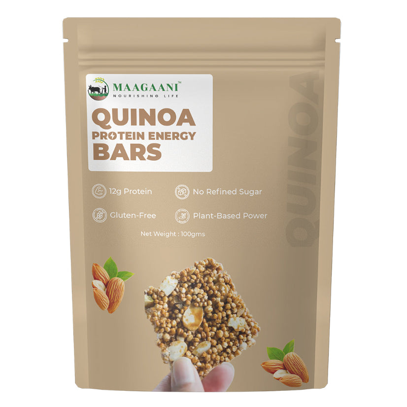 Sugar-free Quinoa Energy Bar | 100 grams pack of 2